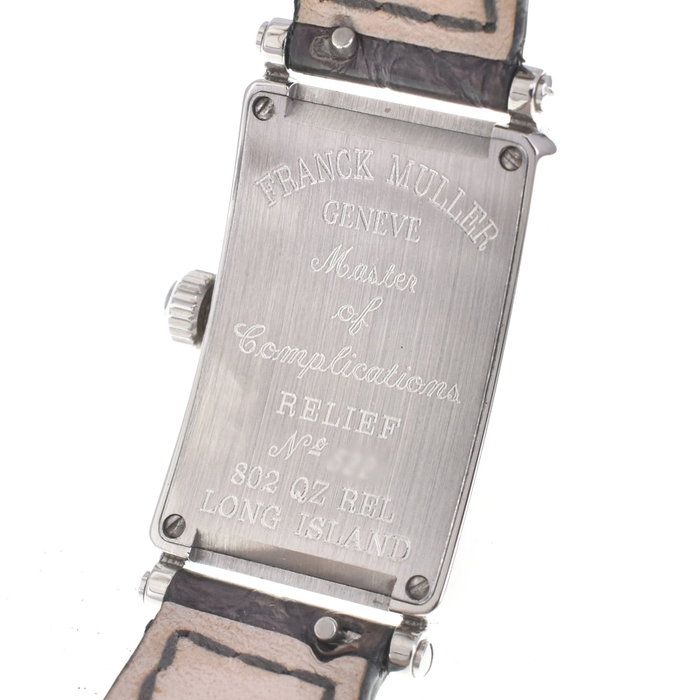 FRANCK MULLER Long Island Petit 802QZ Silver Dial Quartz Ladies
 Watch M#143160