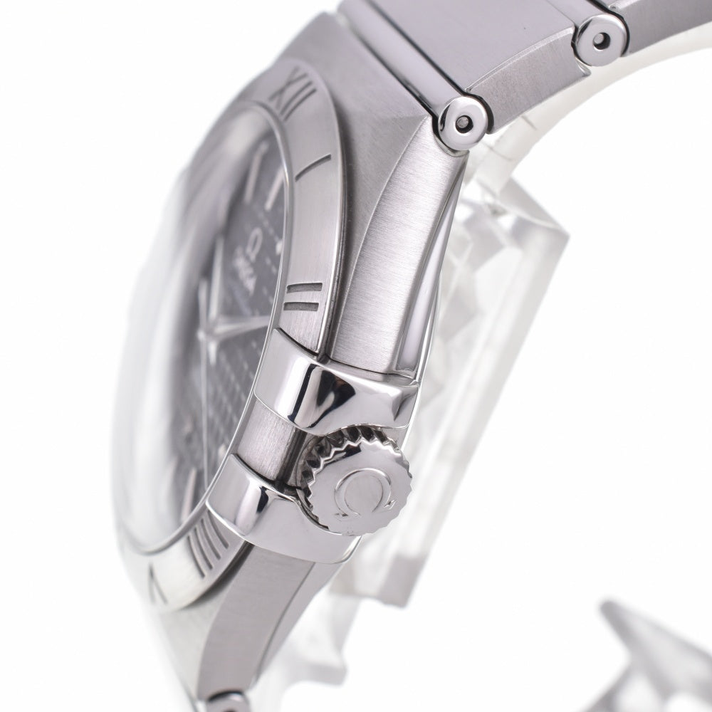 with paper OMEGA Constellation 123.10.35.20.01.002 Date black Dial Automatic Men's
 Watch M#143162