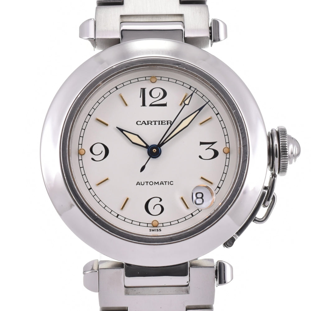 CARTIER Pasha C W31015M7 Date white Dial Automatic Unisex
 Watch N#143163