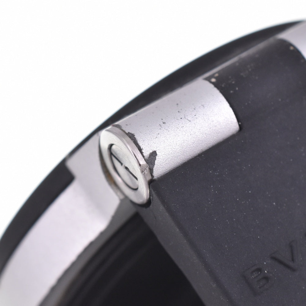 with paper BVLGARI Aluminum date BB40AT black Dial Automatic Men's
 Watch L#143165
