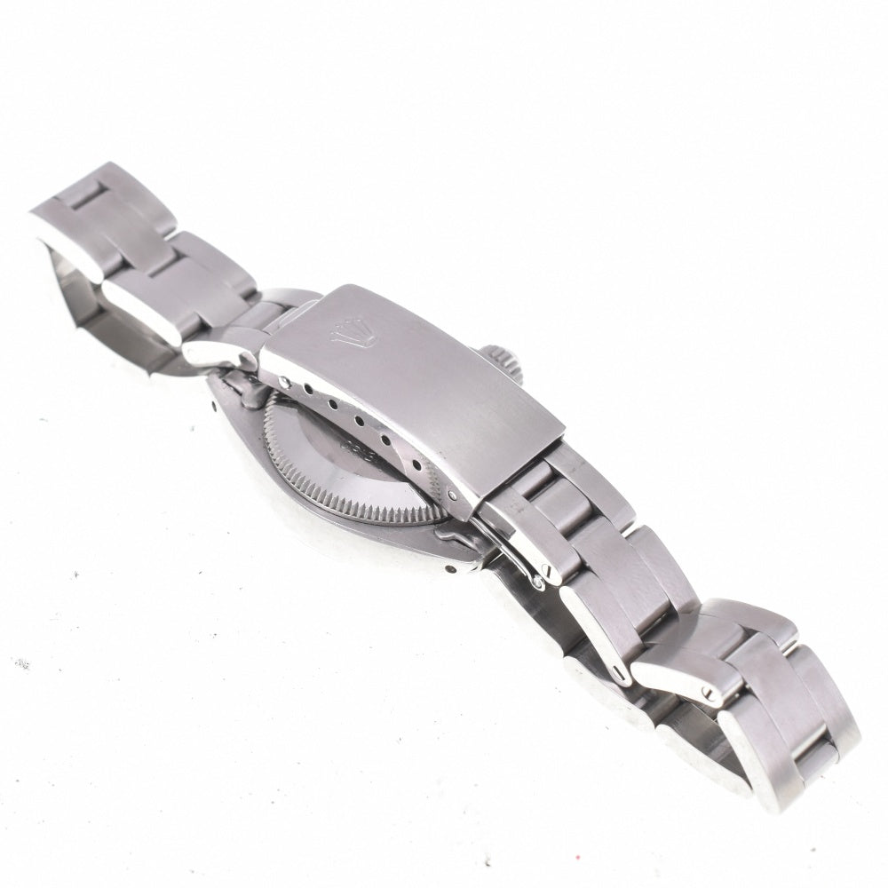 with paper ROLEX Oyster perpetual 6718 vintage Cal.2030 Silver Dial Automatic Ladies
 Watch M#143166