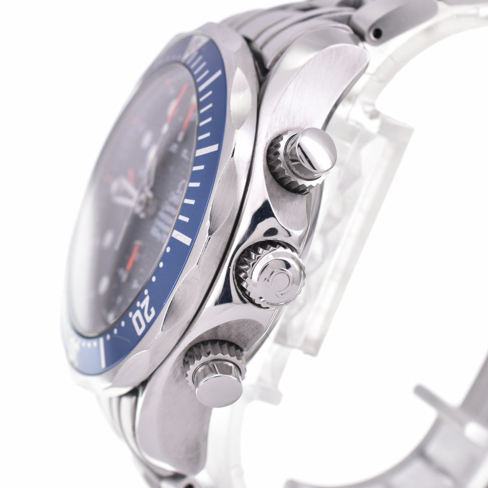 OMEGA Seamaster300 2599.80 Chronograph Date blue Dial Automatic Men's
 Watch N#143171