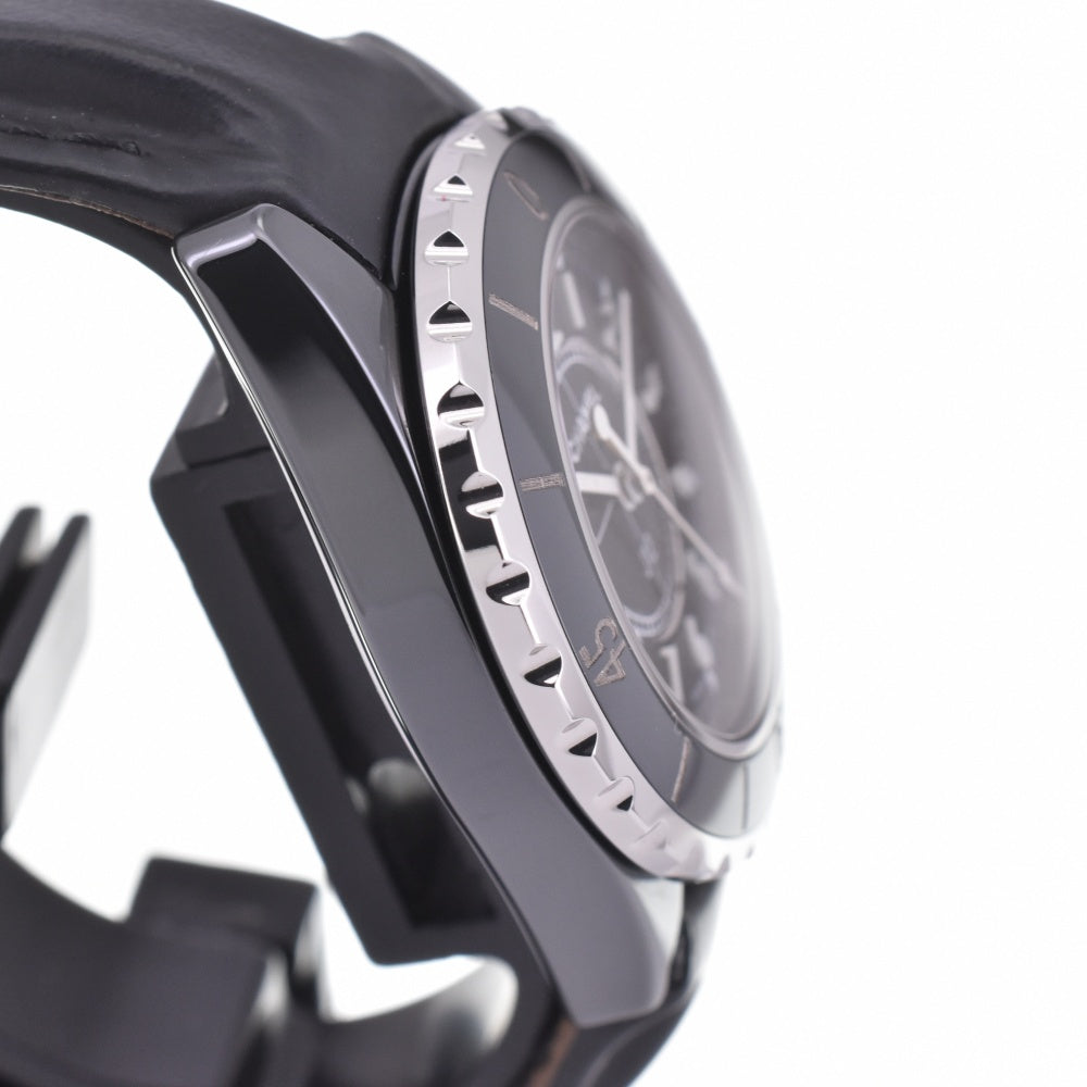 CHANEL J12 33mm H0680 Ceramic / leather black Dial Quartz Ladies
 Watch M#143172