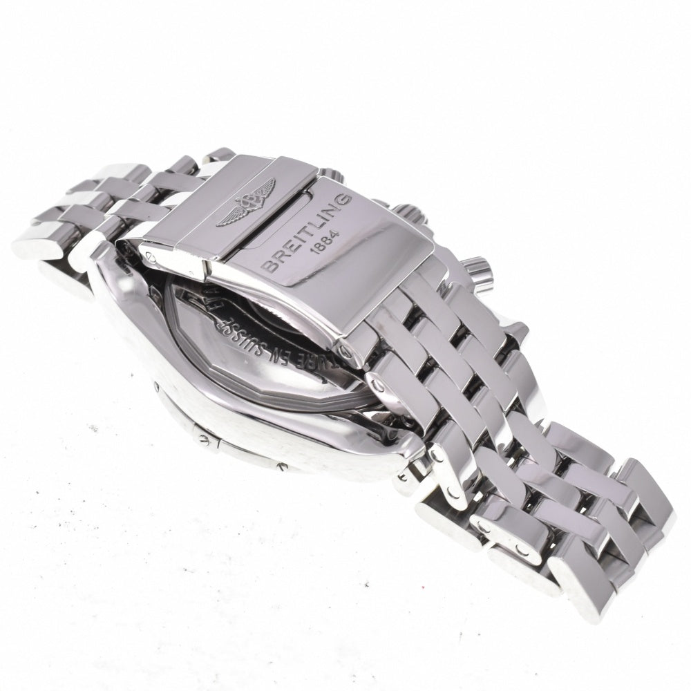 with paper BREITLING Chrono mat 44 AB0110 White shell Dial Automatic Men's
 Watch M#143176