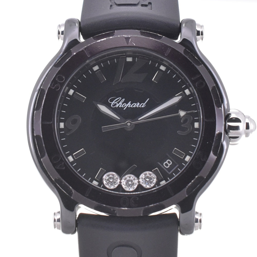Chopard Happy sports 28/8507 3P Diamond Limited Edition black Dial Quartz Unisex
 Watch L#143181
