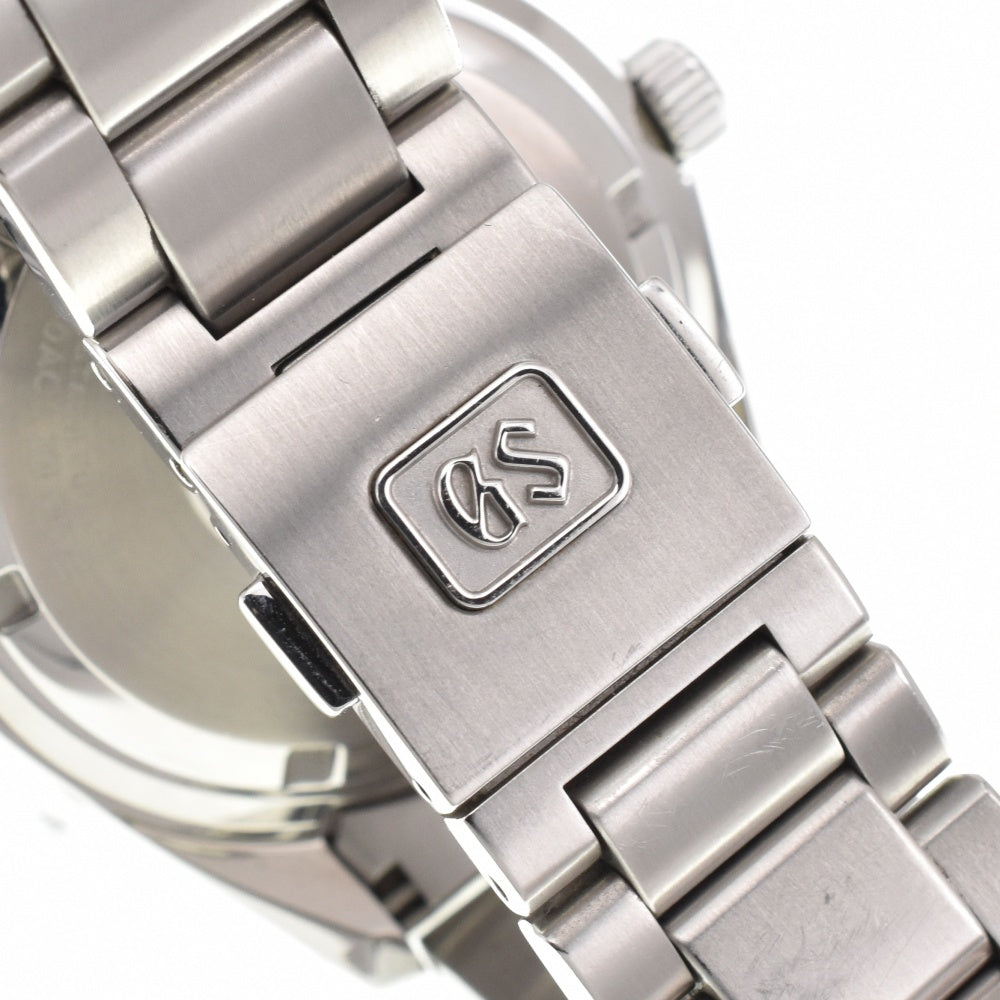 with paper SEIKO Grand Seiko SBGP011/9F85-0AC0 Date black Dial Quartz Men's
 Watch L#143182