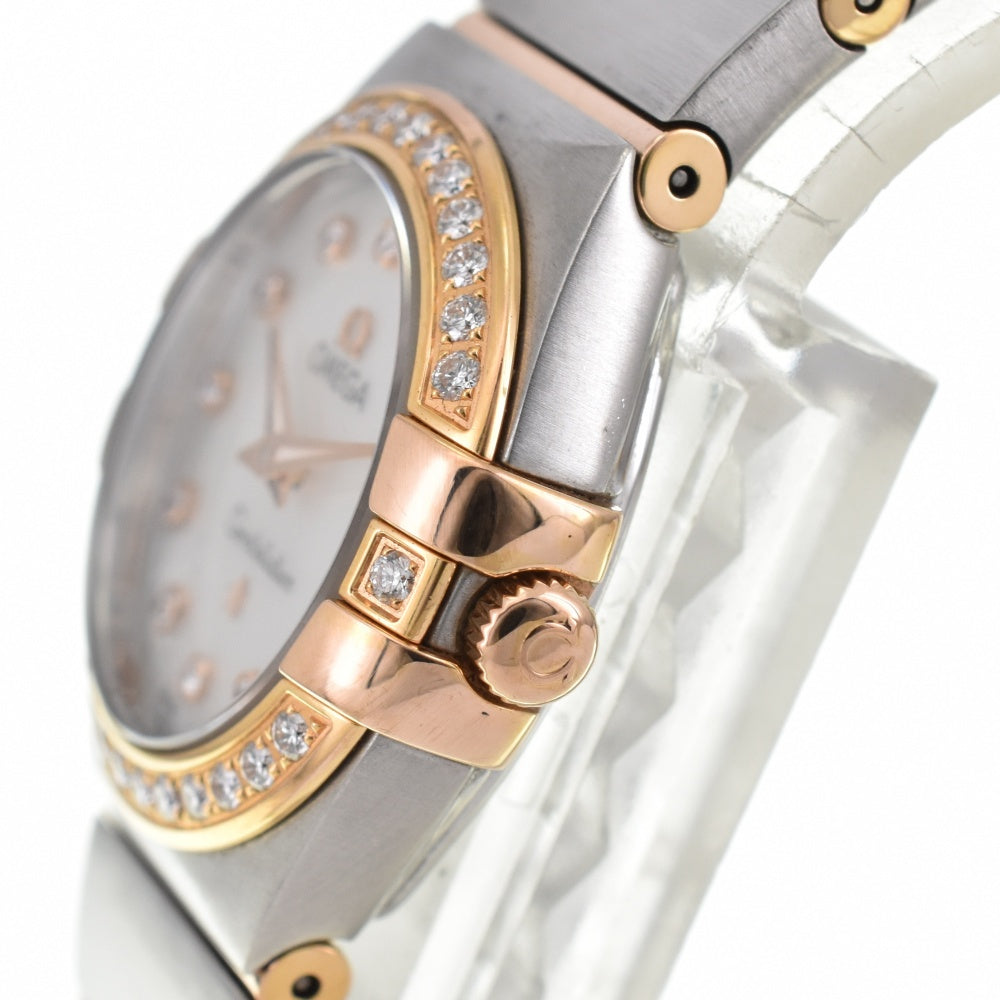 OMEGA Constellation Blush 123.25.24.60.55.001 Stainless Steel / K18YG / Diamond White shell Dial Quartz Ladies
 Watch O#143183