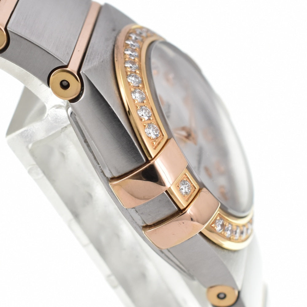 OMEGA Constellation Blush 123.25.24.60.55.001 Stainless Steel / K18YG / Diamond White shell Dial Quartz Ladies
 Watch O#143183