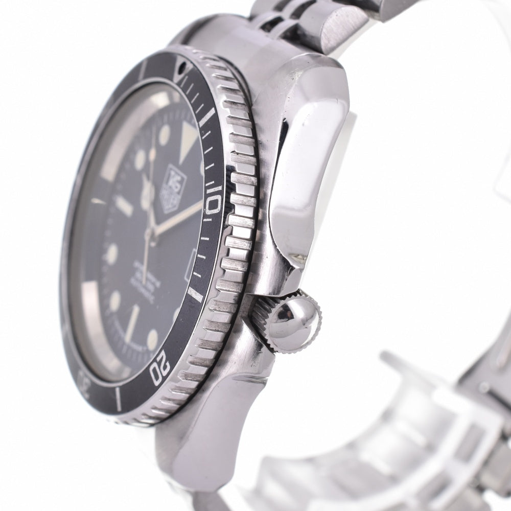 Heuer professional 844/3 Monnin Case black Dial Automatic Men's
 Watch N#143186