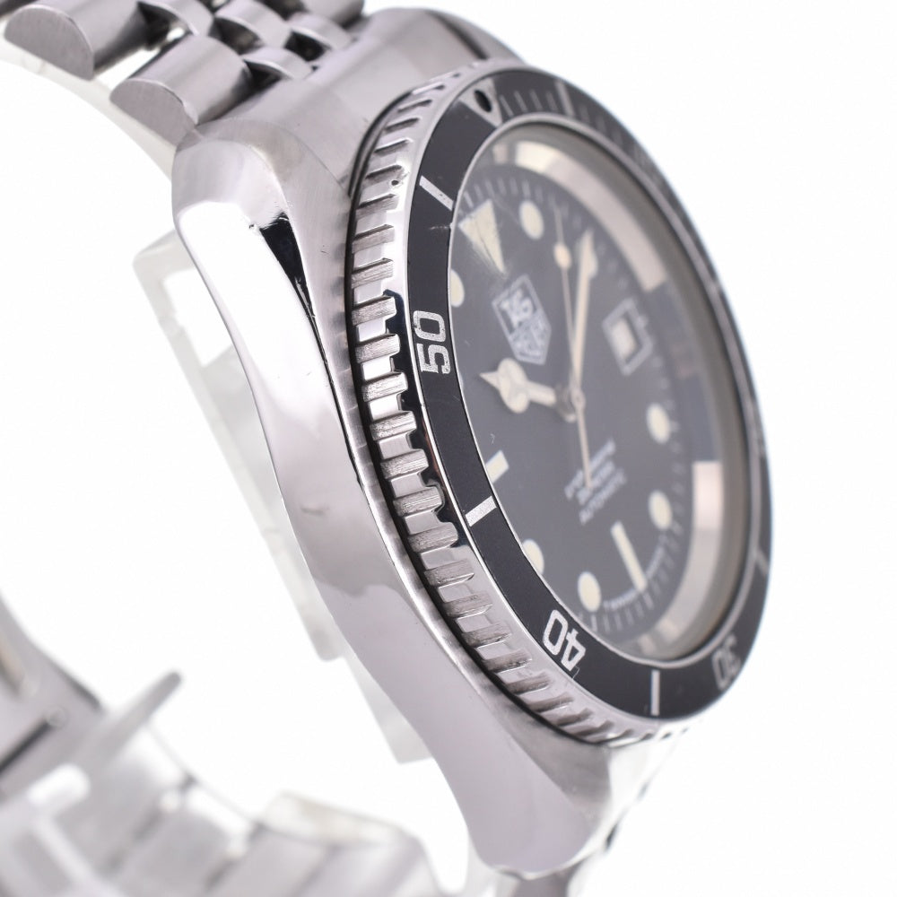 Heuer professional 844/3 Monnin Case black Dial Automatic Men's
 Watch N#143186