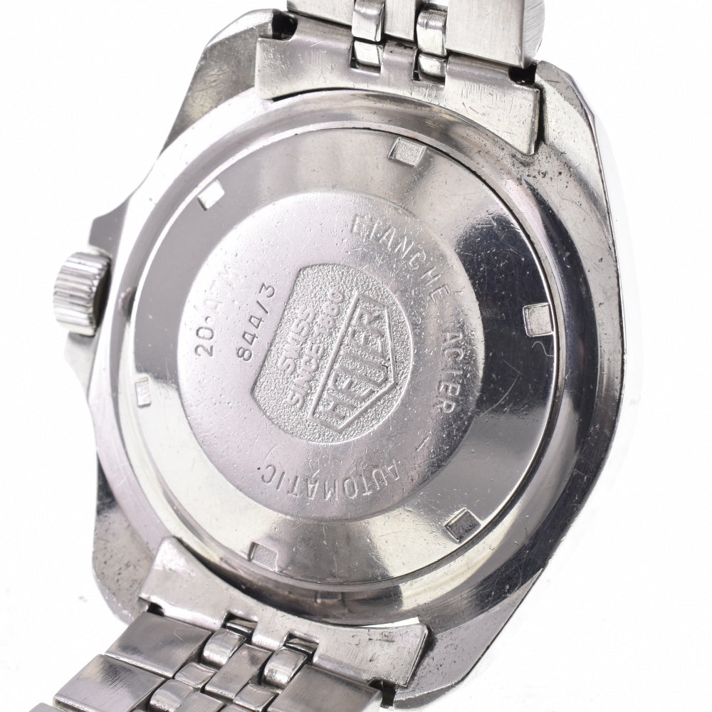 Heuer professional 844/3 Monnin Case black Dial Automatic Men's
 Watch N#143186