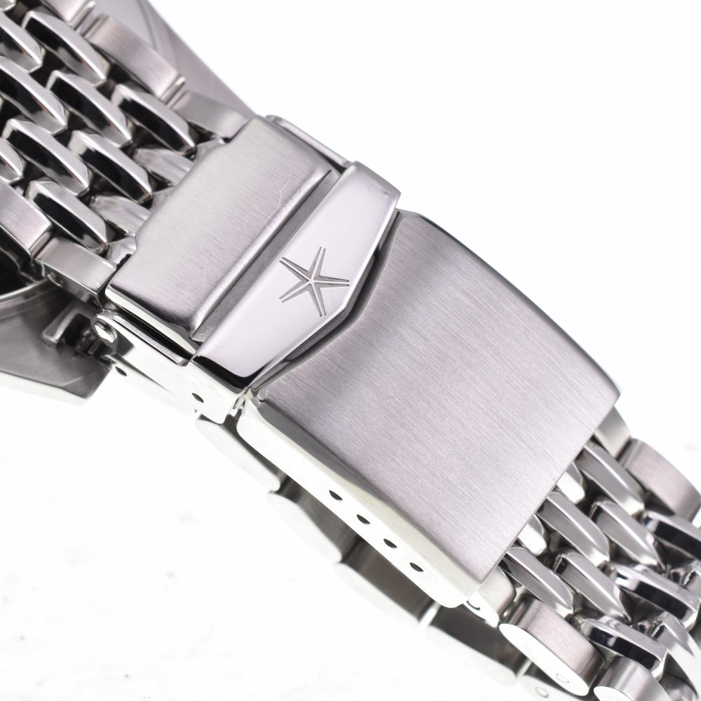 with paper AQUASTAR Deep Star II 22129031T1 gray Dial Automatic Men's
 Watch M#143193
