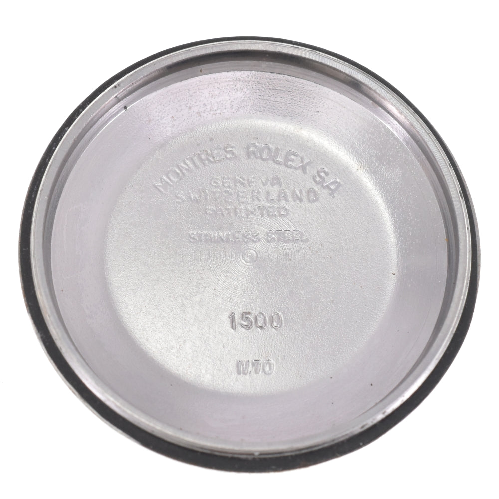 ROLEX Oyster Perpetual Date 1505 vintage Cal.1570 Silver Dial Automatic Men's
 Watch N#143196