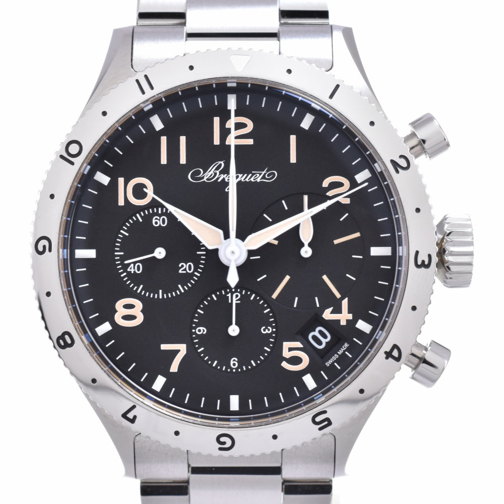 with paper Breguet Type XX Chronograph 2067 2067ST/92/SW0 black Dial Automatic Men's
 Watch M#143198