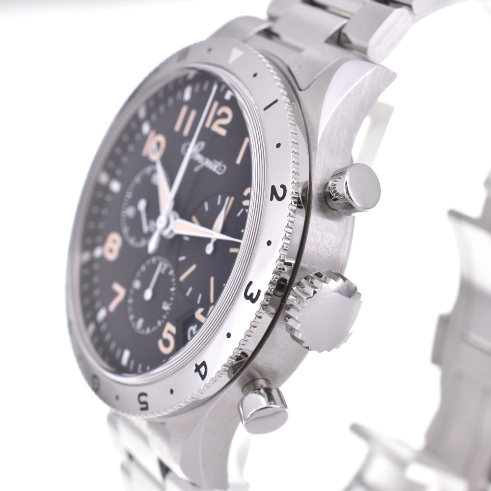 with paper Breguet Type XX Chronograph 2067 2067ST/92/SW0 black Dial Automatic Men's
 Watch M#143198