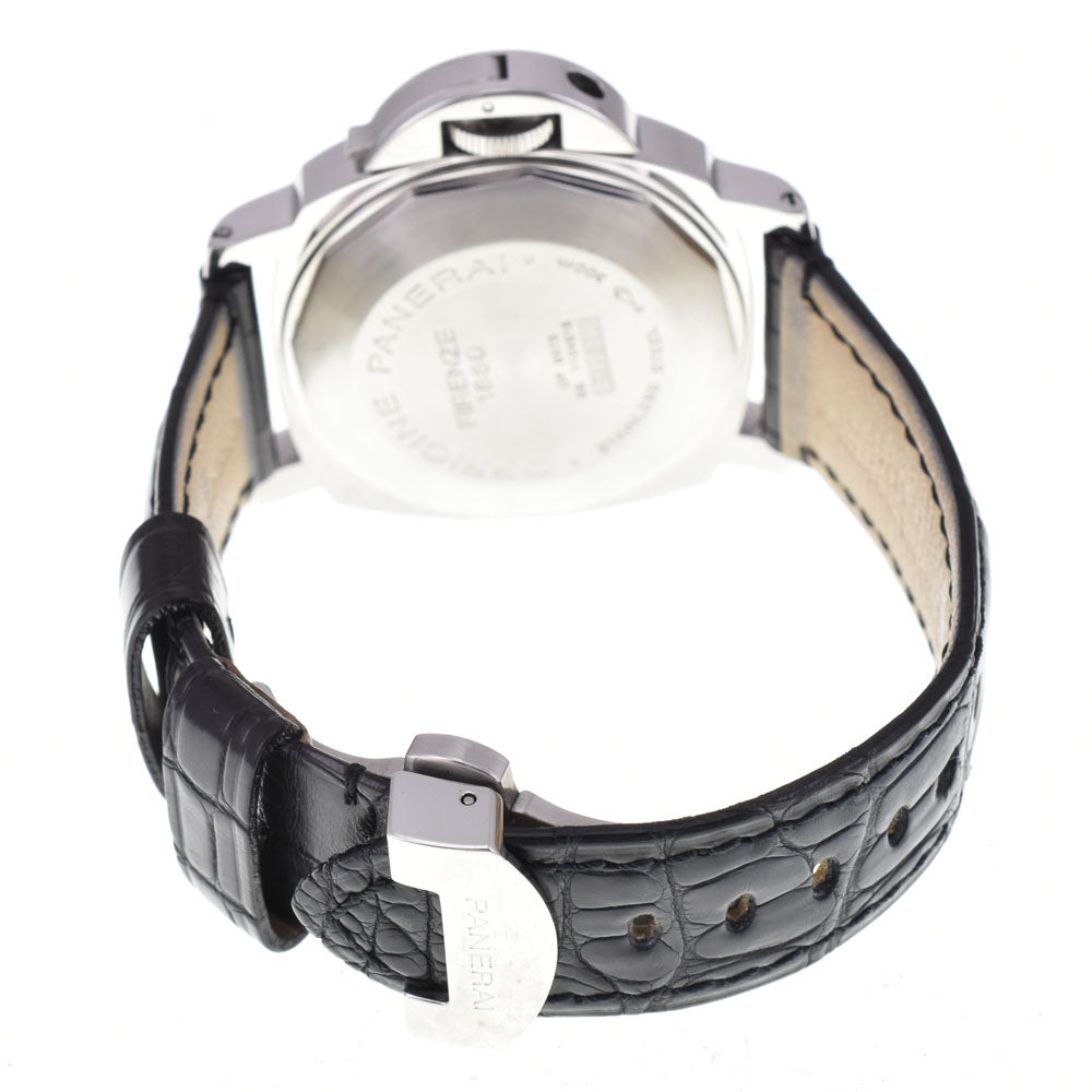 with paper PANERAI Luminor PAM00123 Power Reserve Left Hand Small Second Date black Dial Automatic Men's
 Watch Q#143201