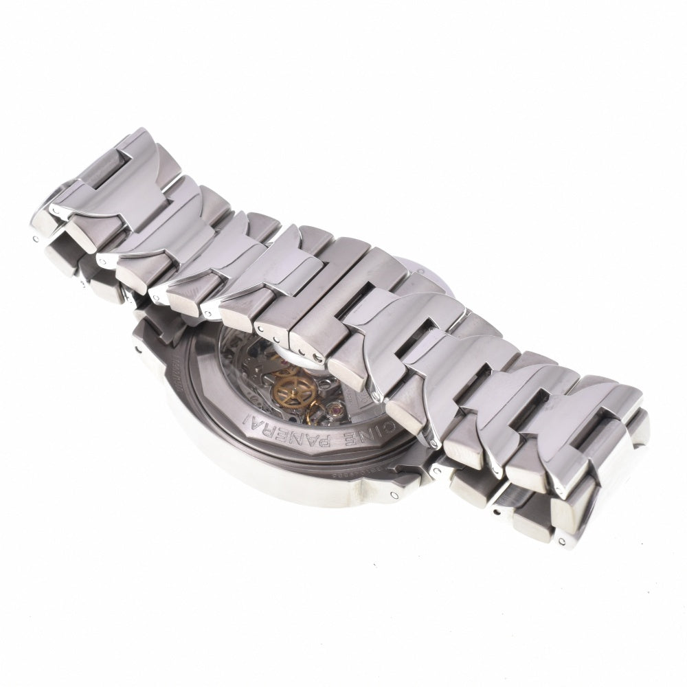 with paper PANERAI Luminor Chronograph Date PAM00122 Equipped with El Primero Gray / Silver Dial Automatic Men's
 Watch N#143202