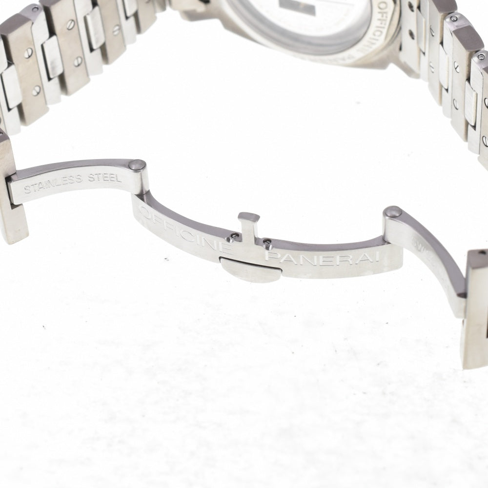 with paper PANERAI Luminor Chronograph Date PAM00122 Equipped with El Primero Gray / Silver Dial Automatic Men's
 Watch N#143202