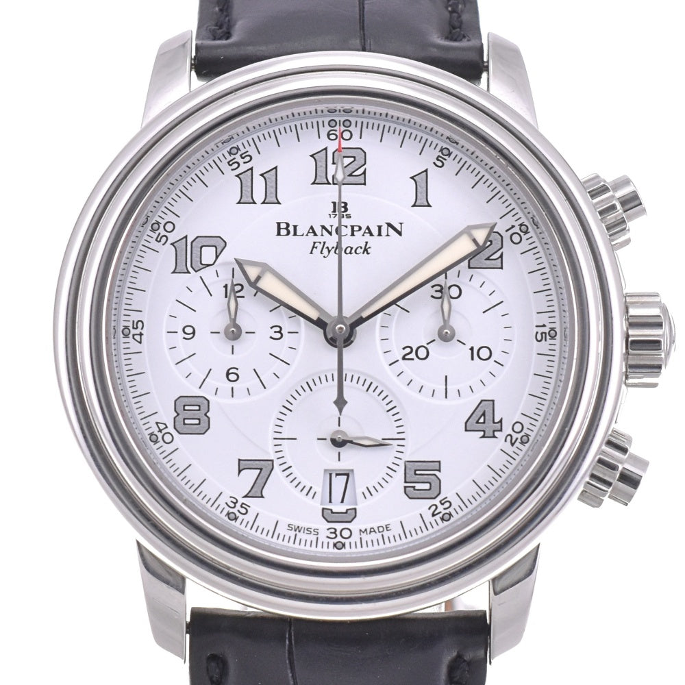 with paper Blancpain Leman Flyback Chronograph 2185F-1127-64B Limited to 99 pieces white Dial Automatic Men's
 Watch N#143203