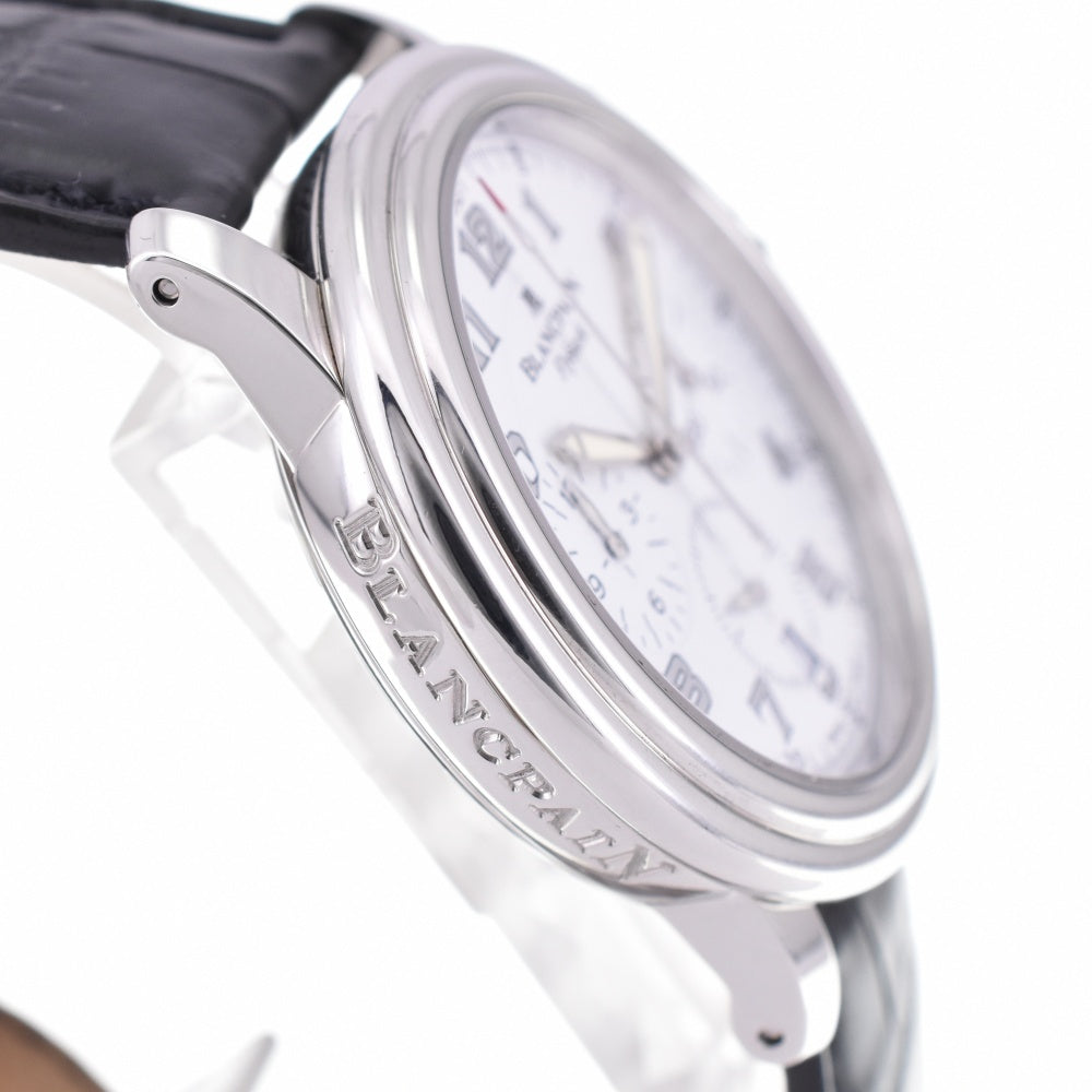 with paper Blancpain Leman Flyback Chronograph 2185F-1127-64B Limited to 99 pieces white Dial Automatic Men's
 Watch N#143203