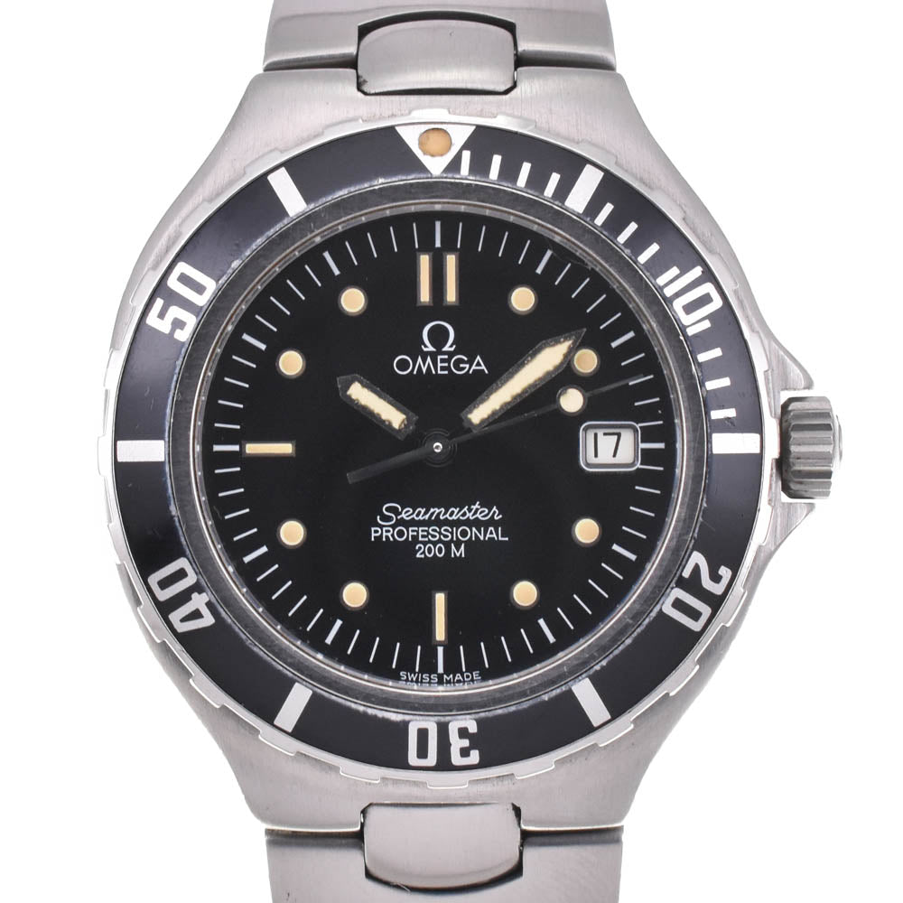 OMEGA Seamaster Professional 200m 396.1062 Date black Dial Quartz Men's
 Watch M#143216