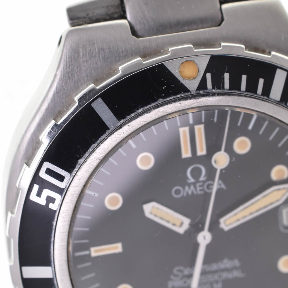 OMEGA Seamaster Professional 200m 396.1062 Date black Dial Quartz Men's
 Watch M#143216