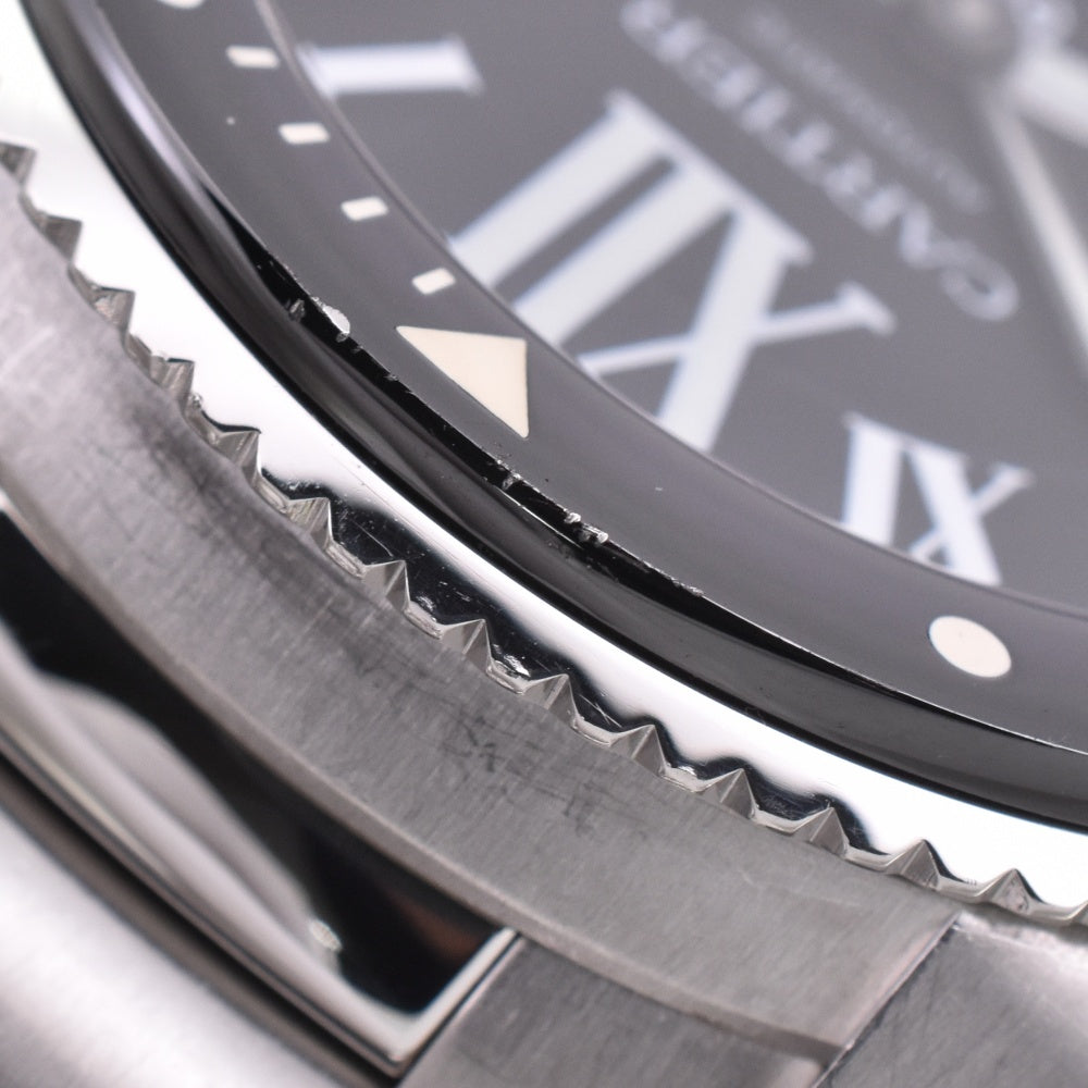 CARTIER Calibur de Cartier diver W7100057 black Dial Automatic Men's
 Watch N#143218