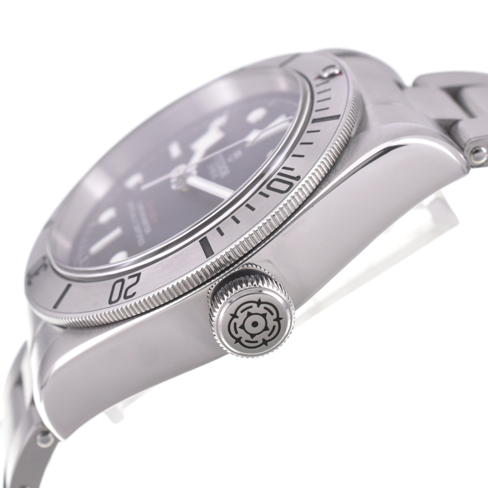 with paper TUDOR Black bay 79730 stainless steel black Dial Automatic Men's
 Watch N#143223