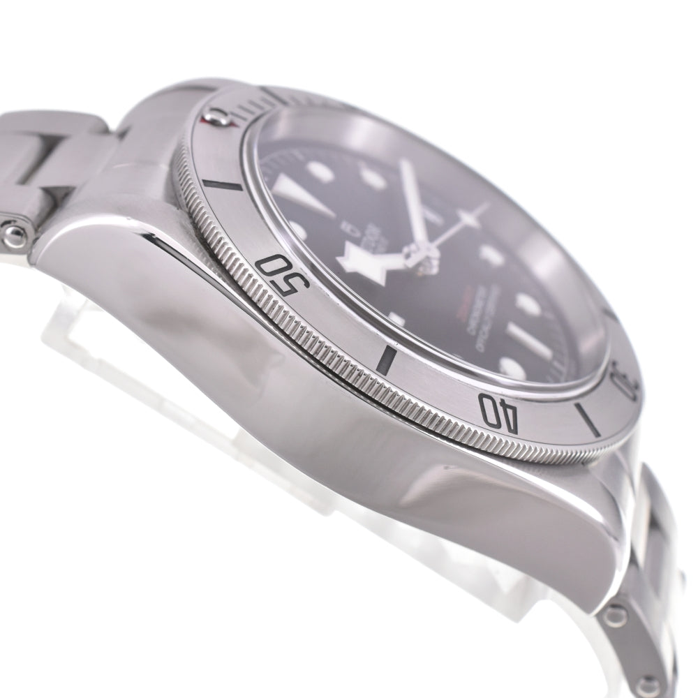 with paper TUDOR Black bay 79730 stainless steel black Dial Automatic Men's
 Watch N#143223