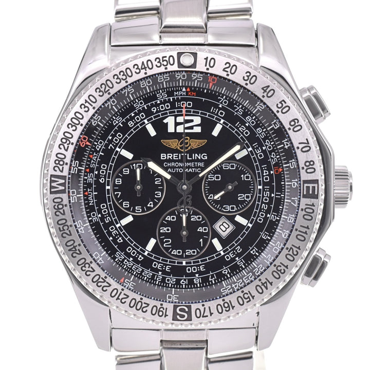 with paper BREITLING Professional B-2 A42362 Chronograph black Dial Automatic Men's
 Watch O#143224