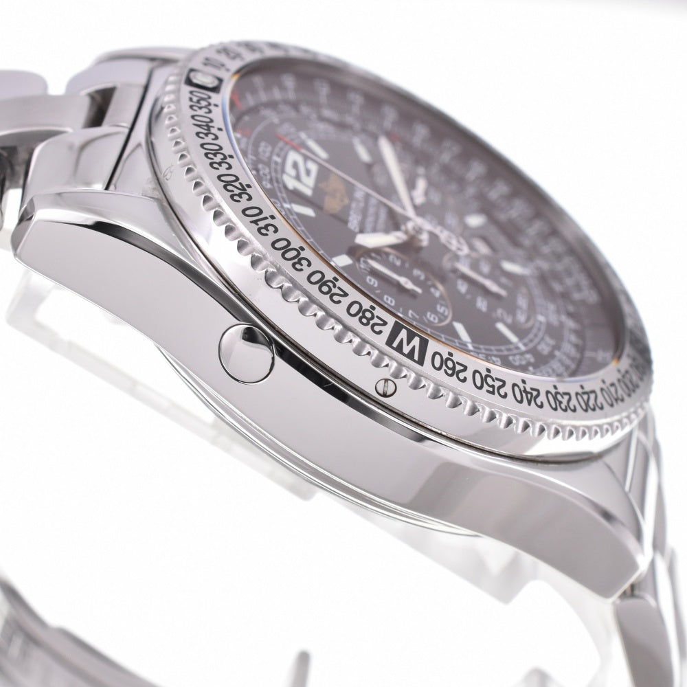 with paper BREITLING Professional B-2 A42362 Chronograph black Dial Automatic Men's
 Watch O#143224