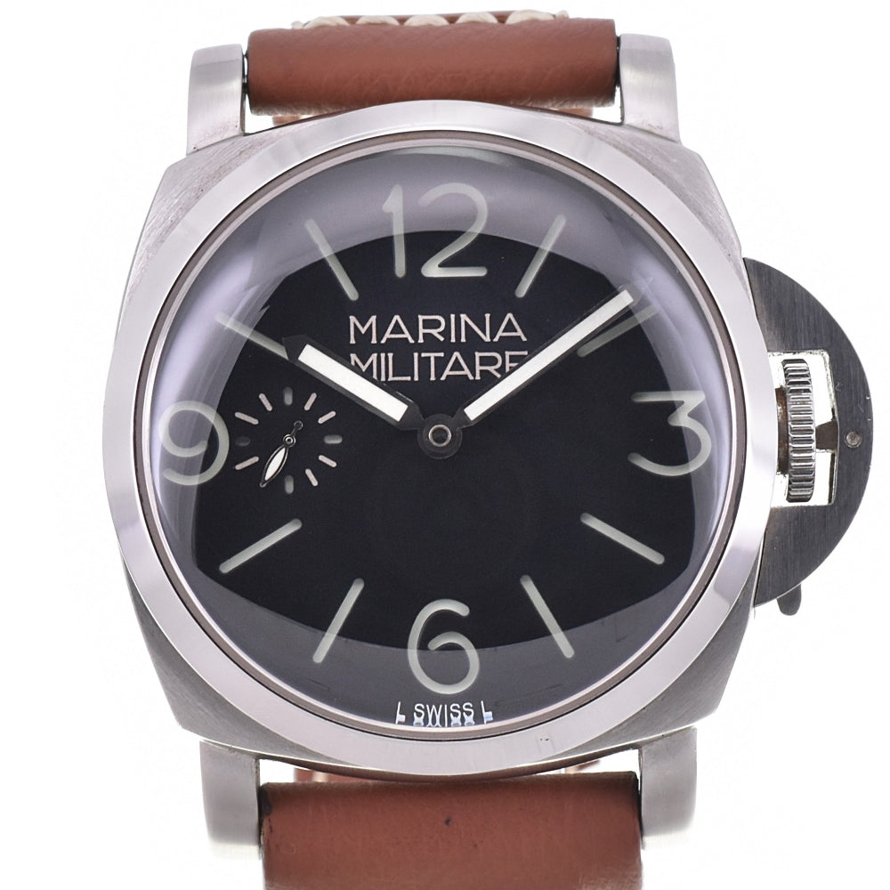 RXW Marina Militare Small second Cal.Unitas 6497 black Dial Hand Winding Men's
 Watch M#143225