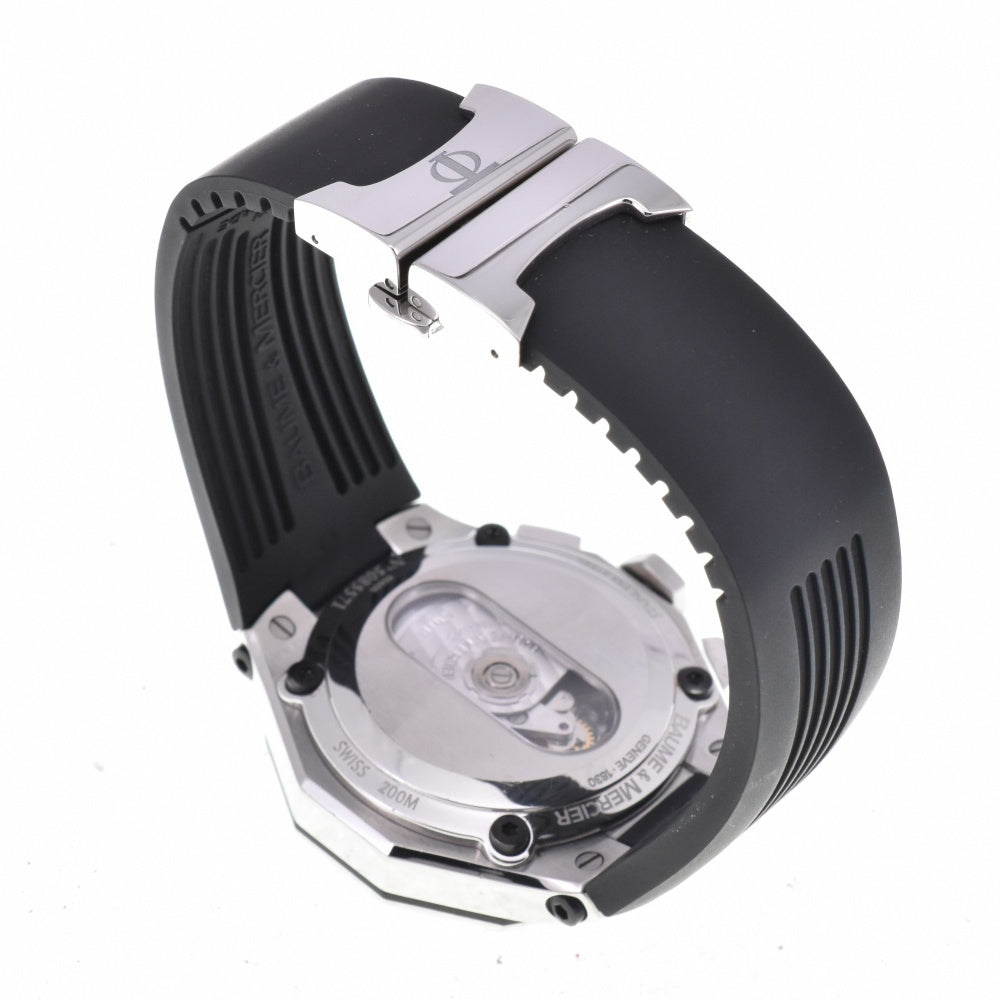 Baume & Mercier Riviera 65605 Chronograph Date black Dial Automatic Men's
 Watch M#143226