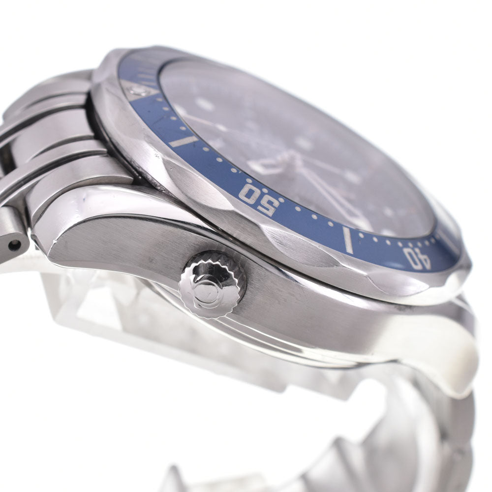 with paper OMEGA Seamaster300 2599.80 Chronograph Date blue Dial Automatic Men's
 Watch R#143228