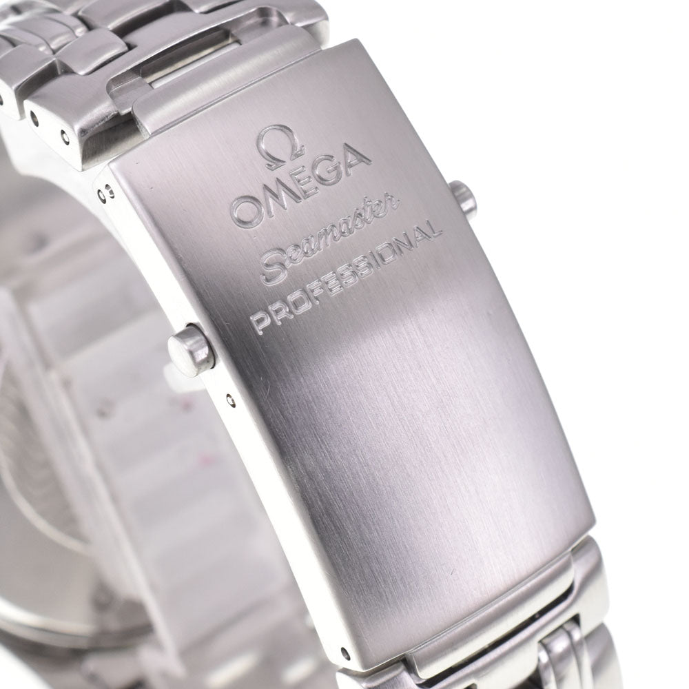 with paper OMEGA Seamaster300 2599.80 Chronograph Date blue Dial Automatic Men's
 Watch R#143228