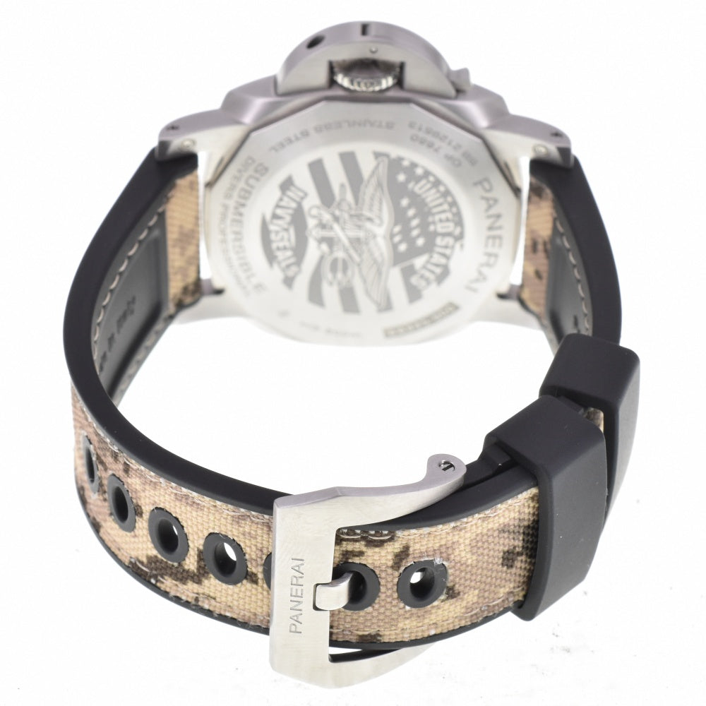 with paper PANERAI Submersible Quaranto Quattro Navy Seal PAM01518 Gray gradation Dial Automatic Men's
 Watch N#143229