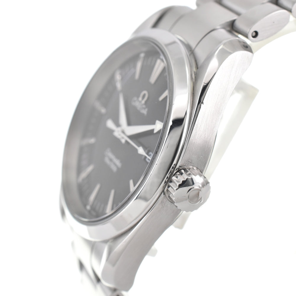 OMEGA Seamaster Aqua Terra 150m 2518.50 Date black Dial Quartz Men's
 Watch O#143232