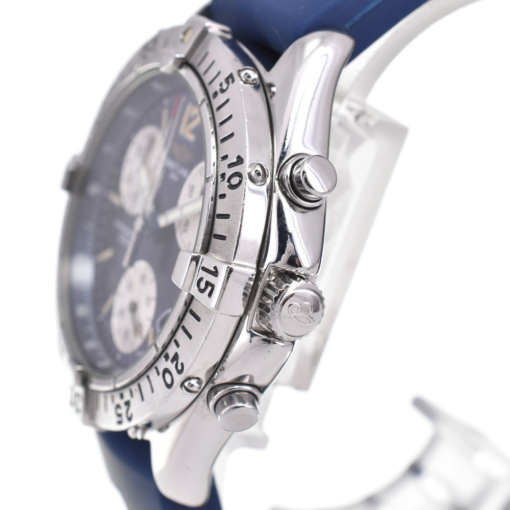 BREITLING Colt A53035 Chronograph Date Blue / Silver Dial Quartz Men's
 Watch P#143234