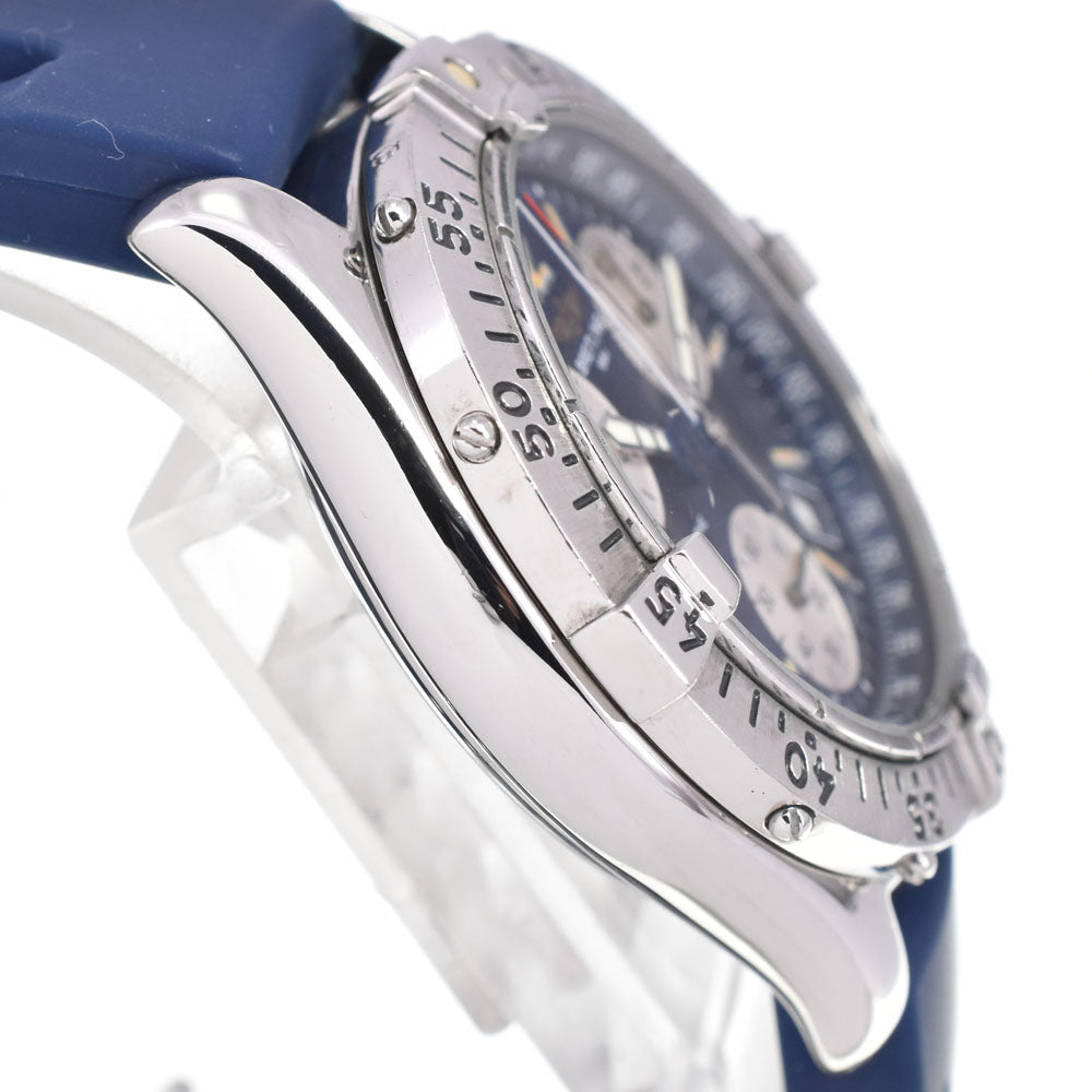 BREITLING Colt A53035 Chronograph Date Blue / Silver Dial Quartz Men's
 Watch P#143234