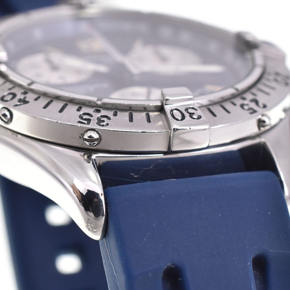 BREITLING Colt A53035 Chronograph Date Blue / Silver Dial Quartz Men's
 Watch P#143234