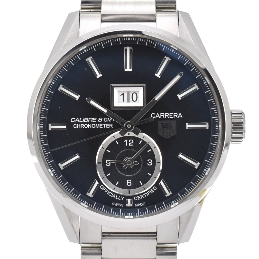 with paper TAG HEUER Carrera WAR5010 Caliber 8 black Dial Automatic Men's
 Watch O#143238