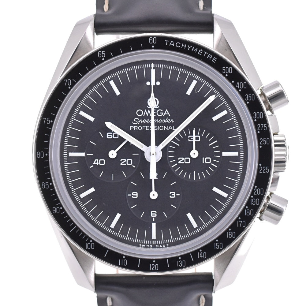 with paper OMEGA Speedmaster Moonwatch Professional 311.33.42.30.01.002 black Dial Hand Winding Men's
 Watch N#143241
