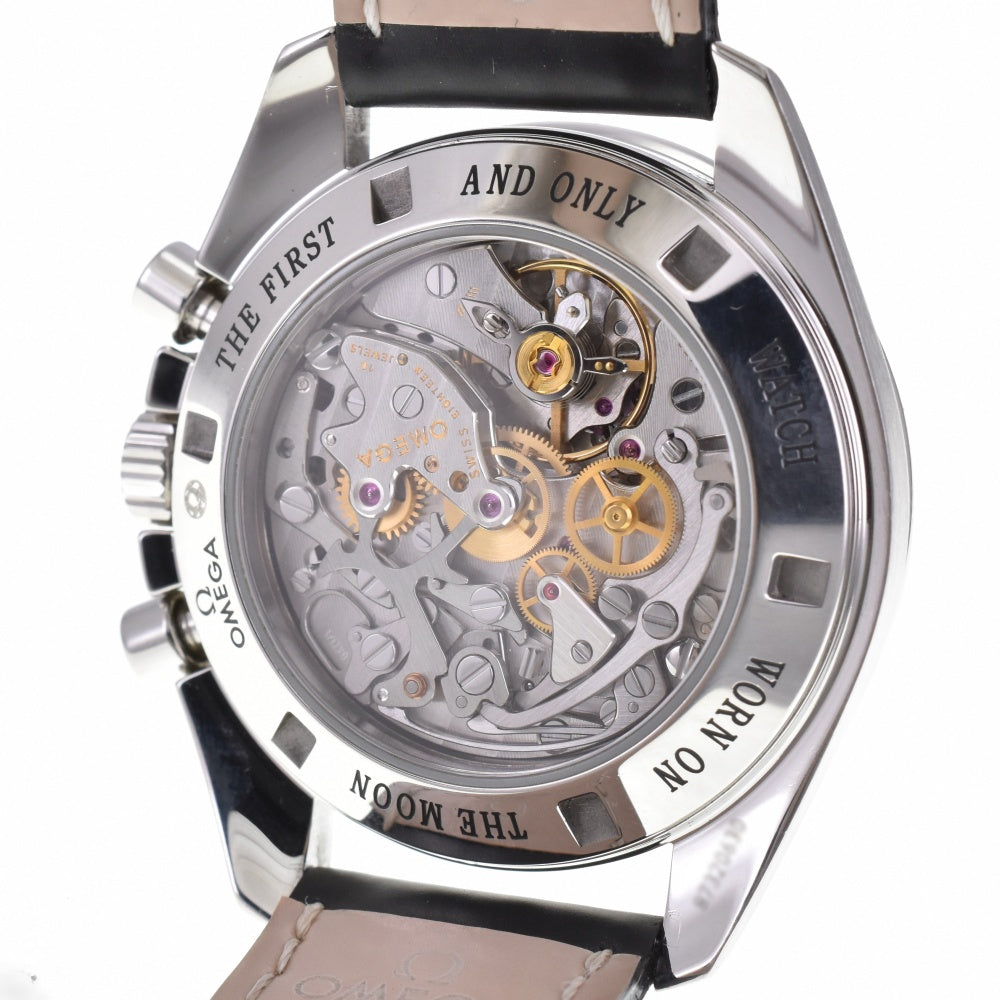 with paper OMEGA Speedmaster Moonwatch Professional 311.33.42.30.01.002 black Dial Hand Winding Men's
 Watch N#143241