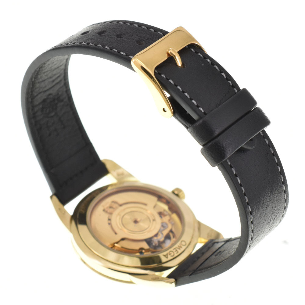 OMEGA Louis blanc 5311.30.12 Cal.1119 K18YG / Leather Silver Dial Automatic Men's
 Watch R#143242