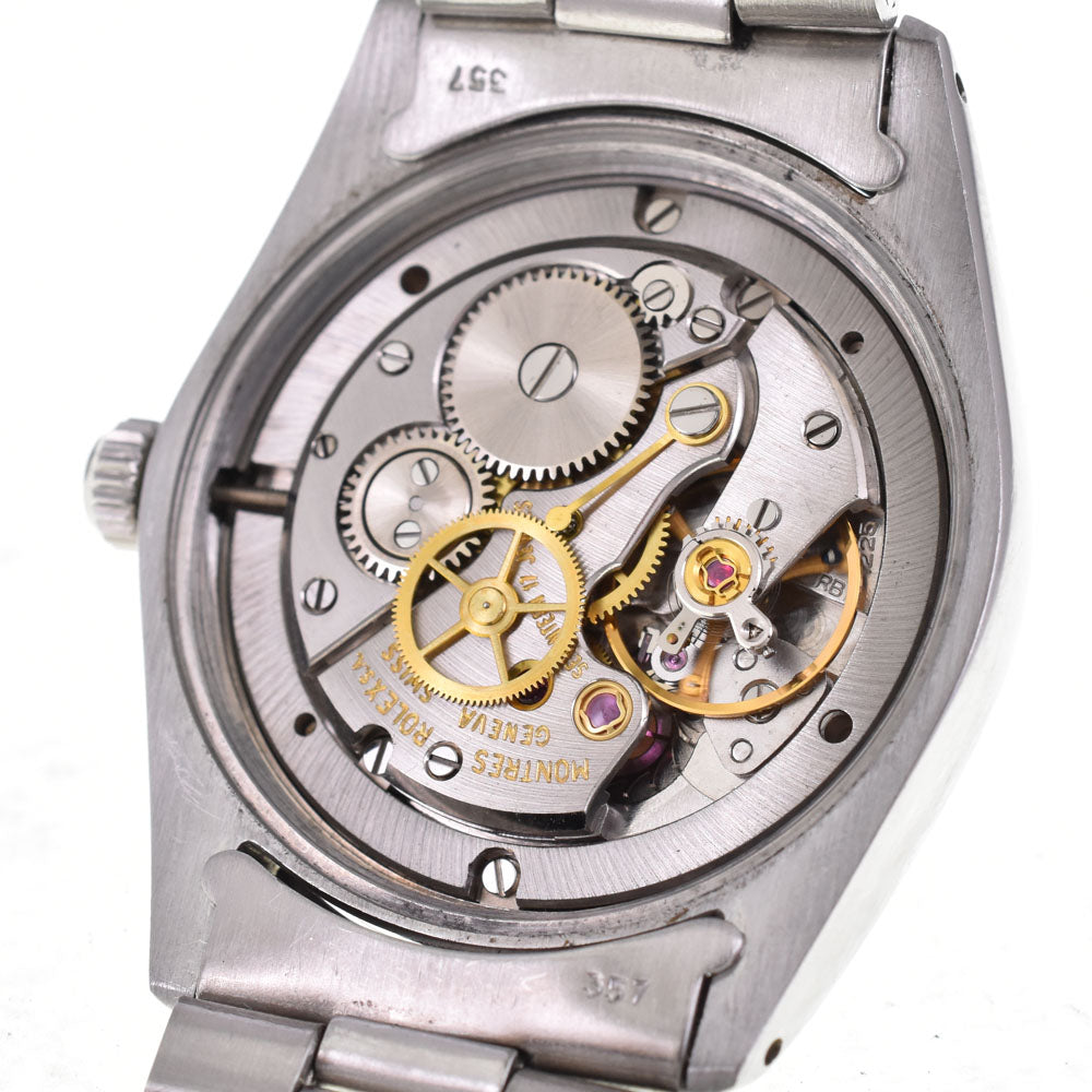 ROLEX Oyster Date 6694 vintage Cal.1225 Silver Dial Hand Winding Men's
 Watch P#143244