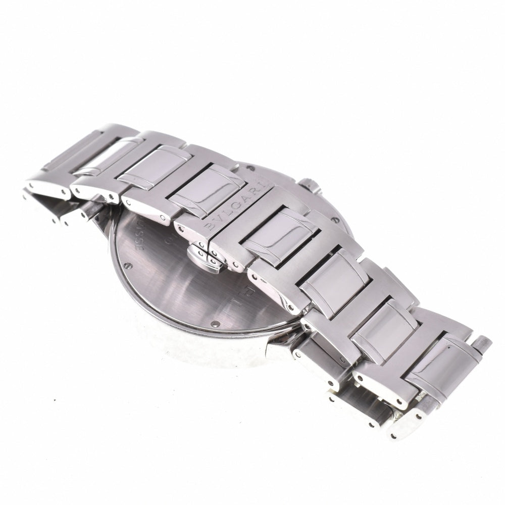 with paper BVLGARI Bulgari Bulgari BB42SS AUTO Date Silver Dial Automatic Men's
 Watch N#143246