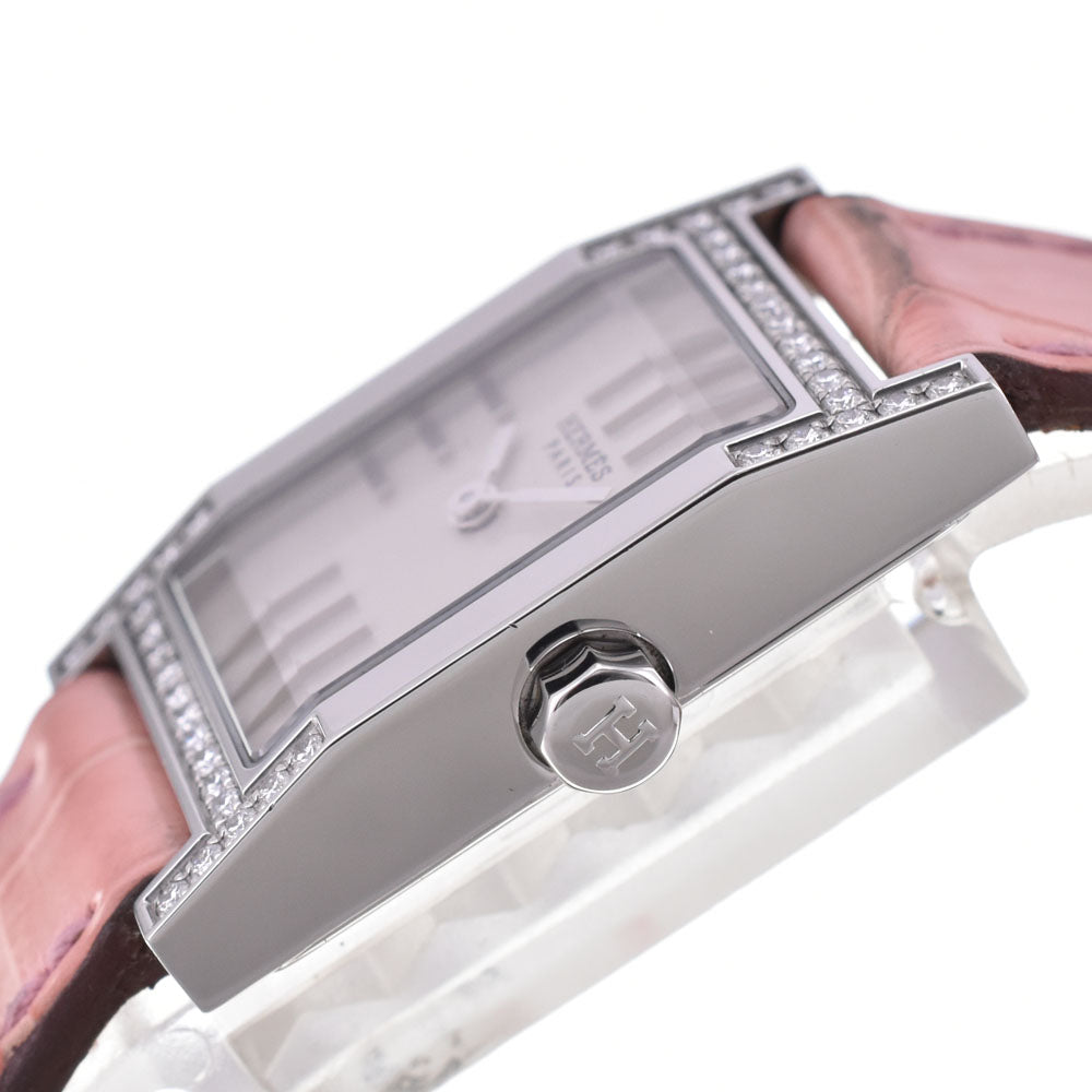 HERMES tandem TA1.230 diamond Silver Dial Quartz Ladies
 Watch R#143250