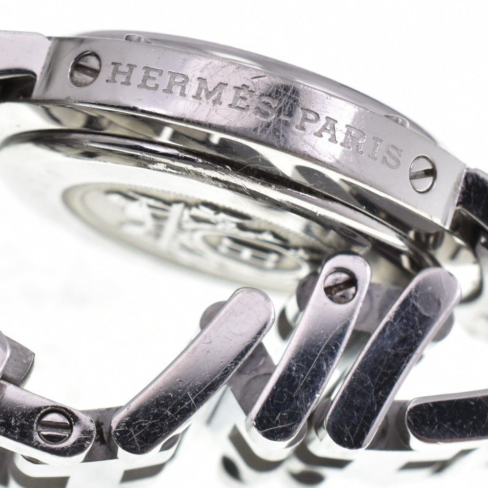 HERMES Clipper CL4.210 Date D buckle Pink gold Dial Quartz Ladies
 Watch P#143251