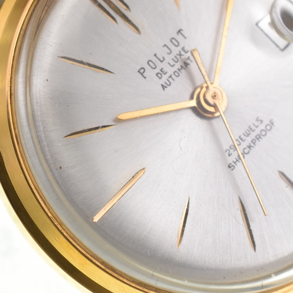 POLJOT Deluxe Date Silver Dial Automatic Men's
 Watch O#143254