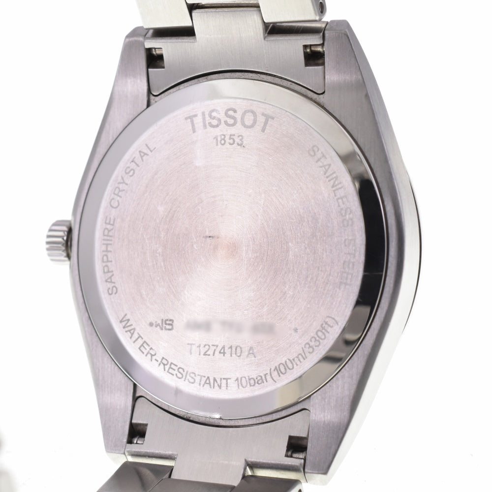 TISSOT gentleman date T127.410.11.041.00 Stainless Steel blue Dial Quartz Men's
 Watch P#143258